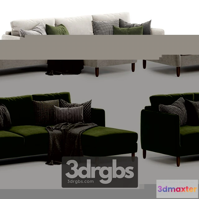 1035938 - Lomeo fixed corner sofa