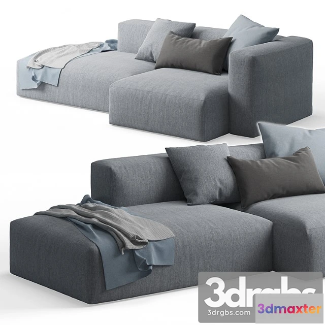 1035974 - Mags soft corner lounge sofa by hay