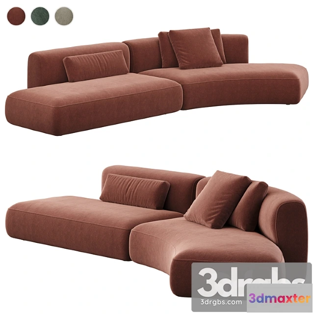 1036028 - Mdf italia cozy curve sofa