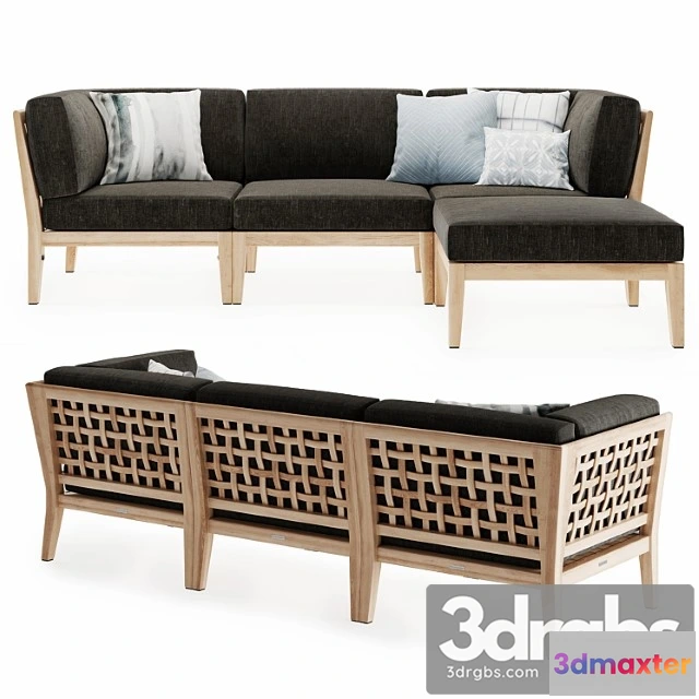 1036074 - Milton outdoor modular sofa