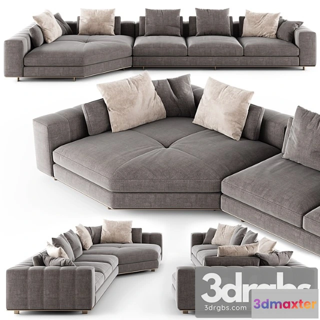 1036122 - Minotti freeman duvet sofa 02