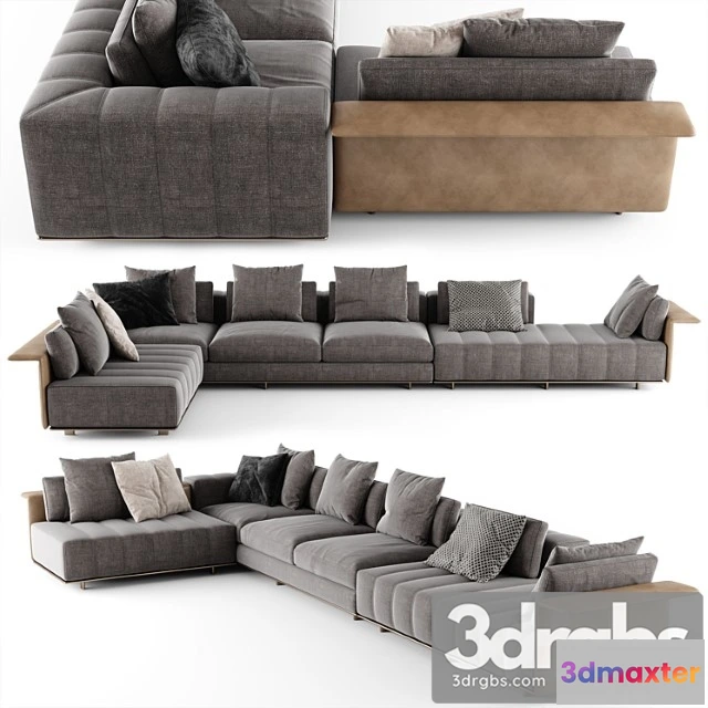 1036124 - Minotti freeman duvet sofa 03