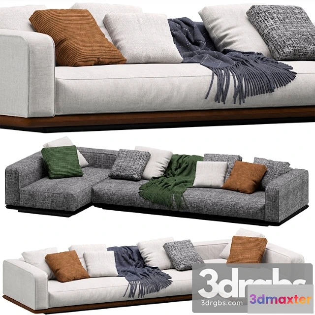 1036162 - Minotti horizonte modular sofa 06