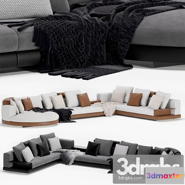1036170 - Minotti modular connery sofa