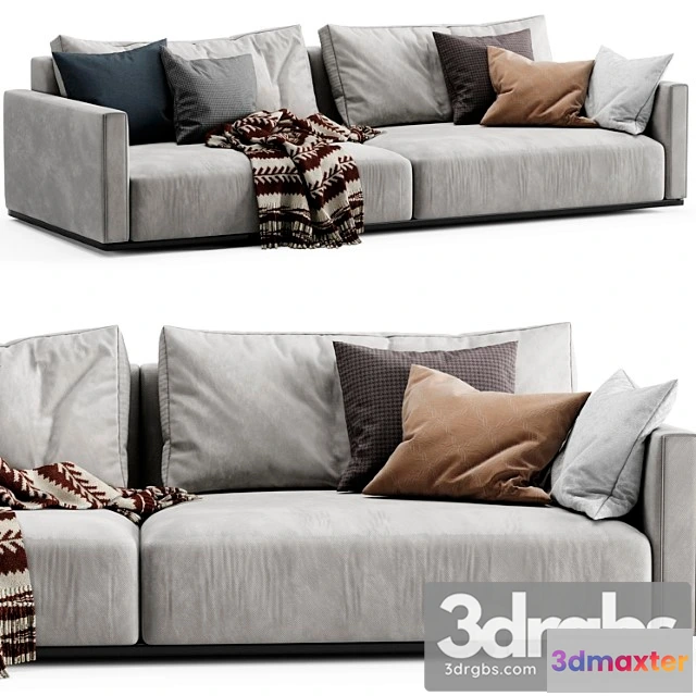 1036188 - Minotti torri 2 seat sofa 1