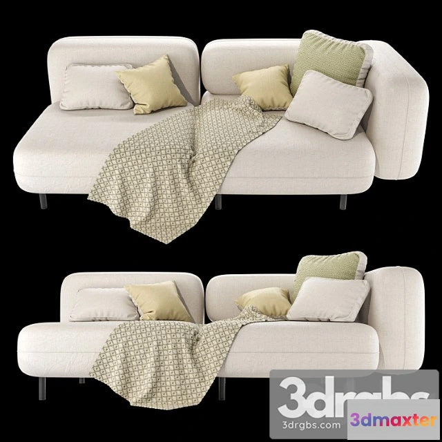 1036210 - Modular sofa delavega dp section dp1, dp2