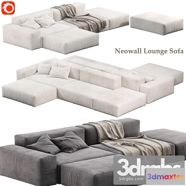 1036312 - Neowall lounge sofa n2 by livingdivani,