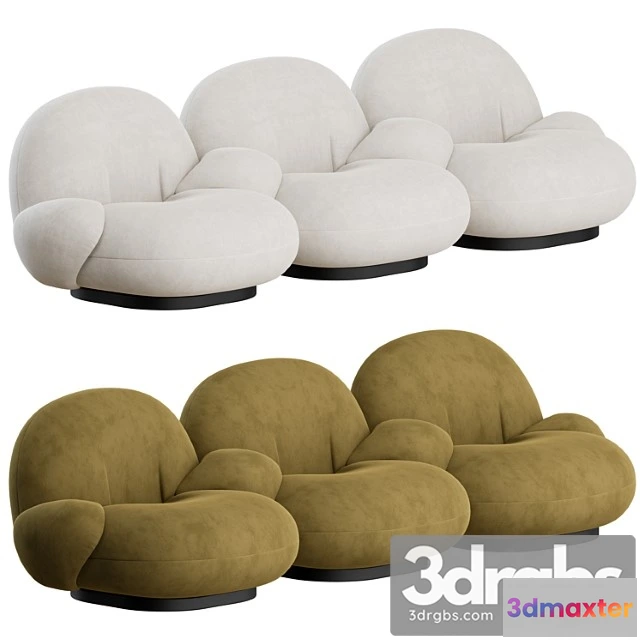 1036408 - Pacha sofa 3 seater by gubi