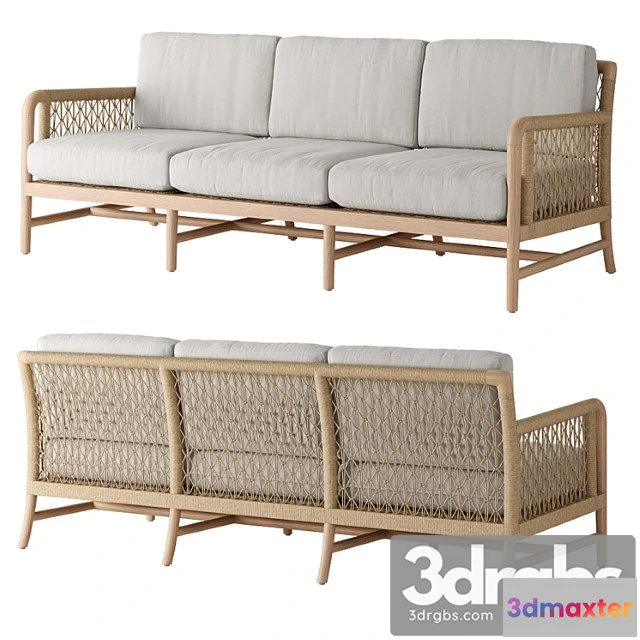 1036416 - Palecek montecito outdoor sofa