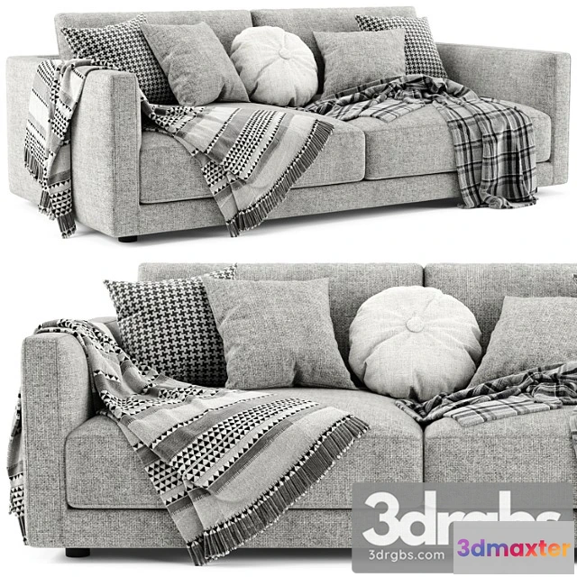 1036482 - Poliform bristol 2 seats sofa