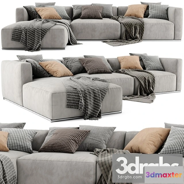 1036514 - Poliform shangai chaise longue sofa 2