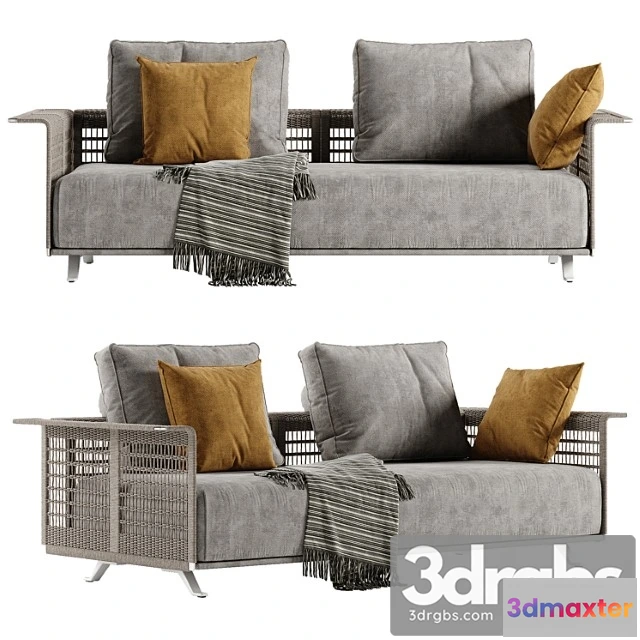 1036534 - Poltrona frau solaria sofa