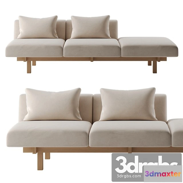 1036580 - Raft sofa 2 by ariake
