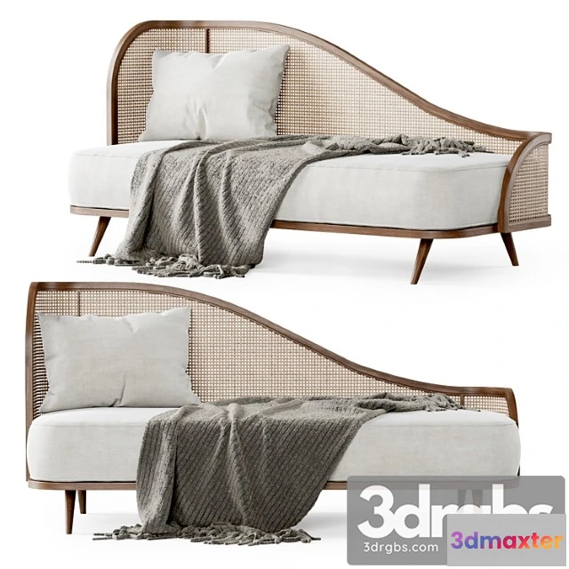 1036592 - Rattan Bench - No.2