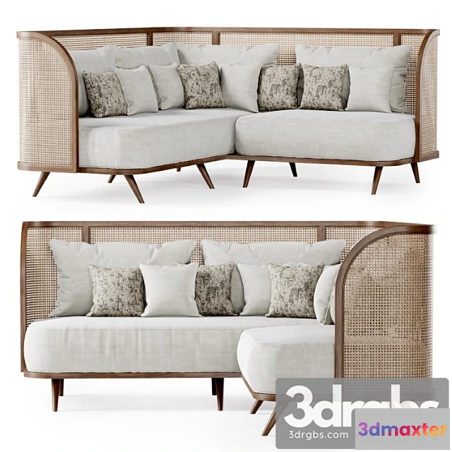 1036594 - Rattan corner sofa - No.2
