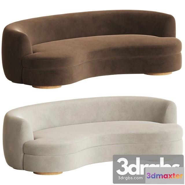 1036732 - Sennen curved sofa sedilia