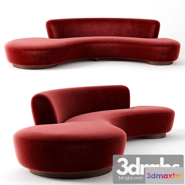 1036736 - Serpentine sofa by vladimir kagan