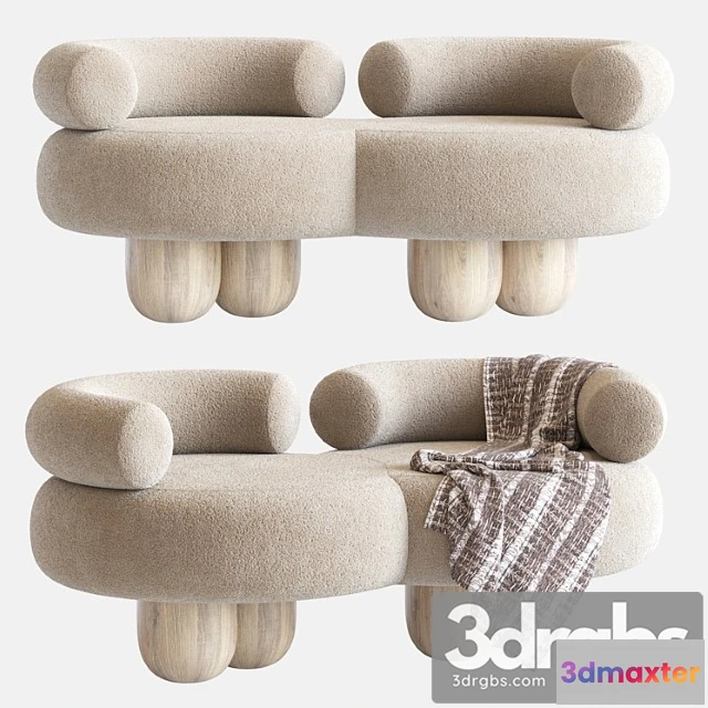 1036756 - Siamese sofa by pietro franceschini