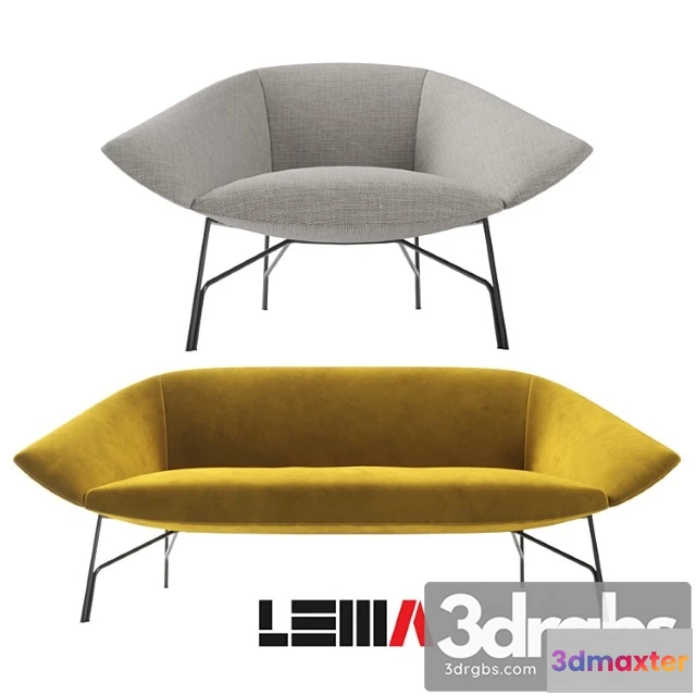 1036814 - Sofa and armchair lennox lema