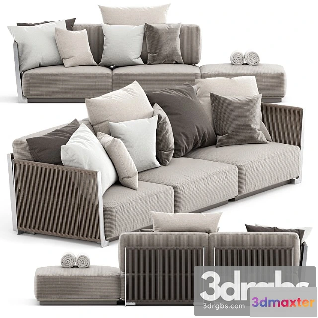 1037434 - Vulcano outdoor sofa by flexform