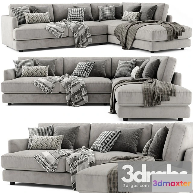 1037466 - West elm haven sectional chaise sofa