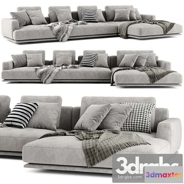 1037526 - Zanotta shiki chaise longue sofa