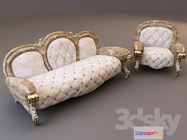 1066802 - 3DMAX MODELS - SOFA 3D MODELS - 180