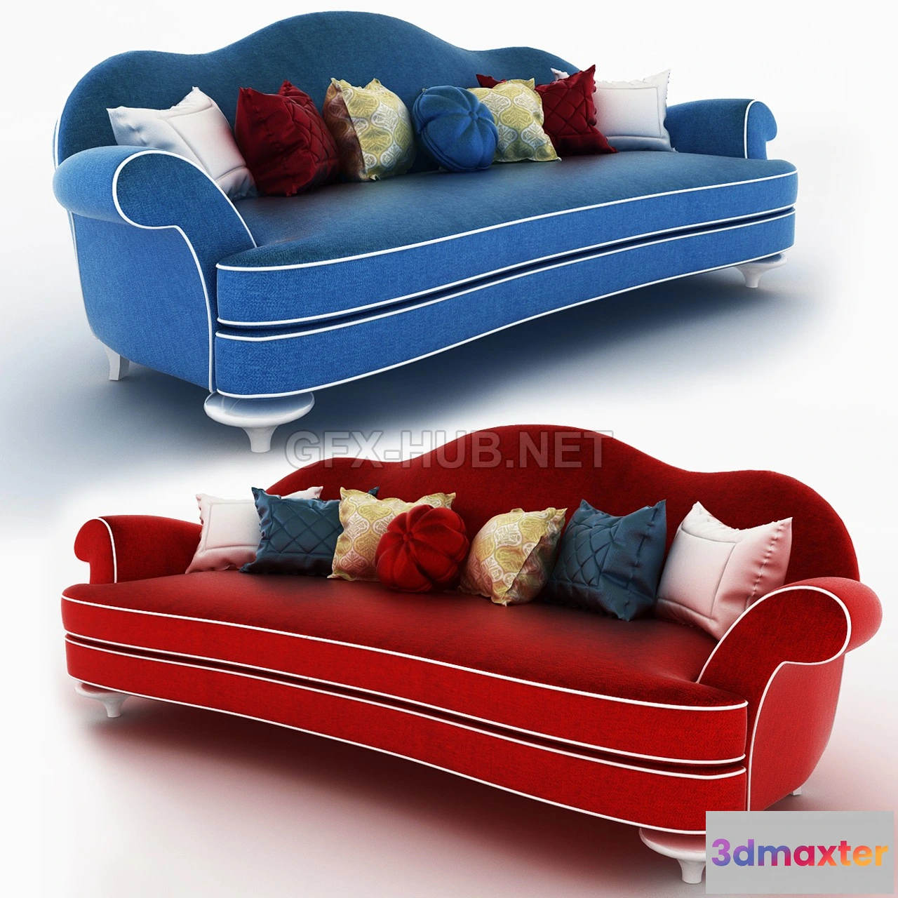 1073168 - Avangarde Sofa with pillows - 206725
