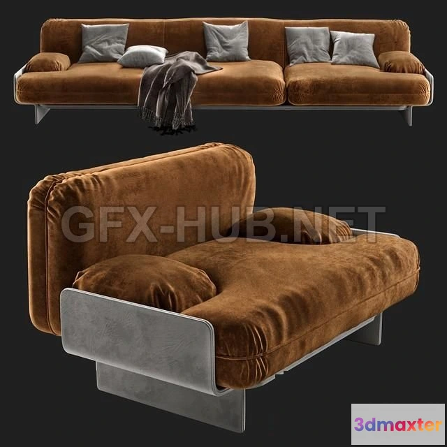 1073864 - Baxter Bardot sofa - 207421