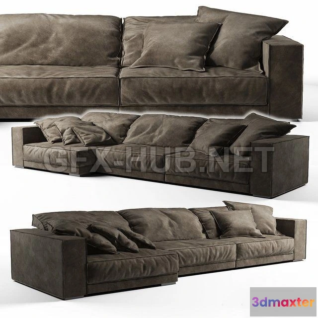 1073866 - Baxter Budapest sofa - 207423