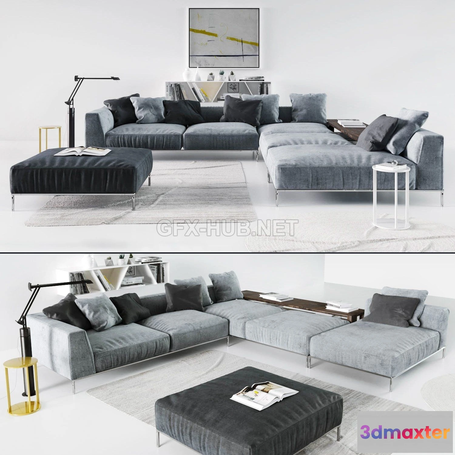 1073918 - BB Italia Frank sofa - 207475