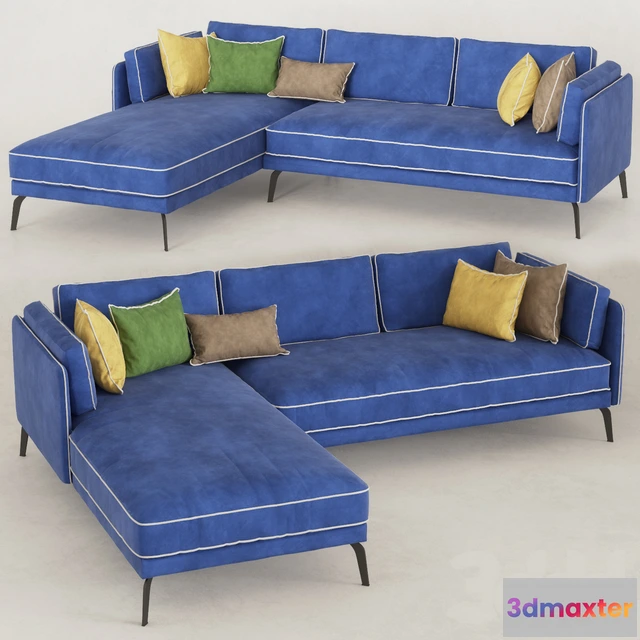 1074874 - Blue Sofa (OM) - 208431