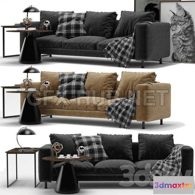 1074966 - BoConcept Indivi Sofa - 208523