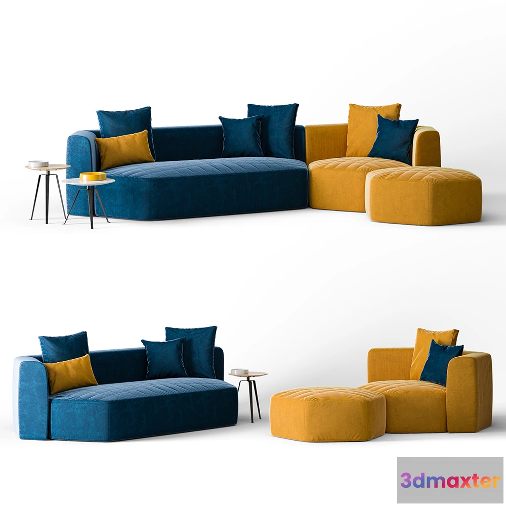 1075068 - Bonaldo Panorama Sofa - 208625