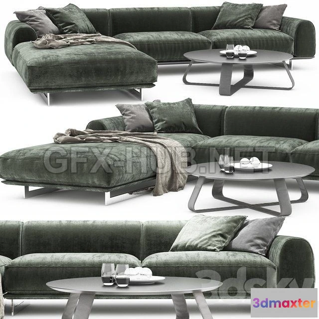1075326 - Brandy sofa Gamma ,coffee tables - 208883