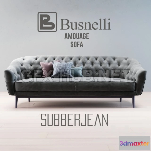 1075552 - Busnelli Amouage Sofa Subberjean - 209109