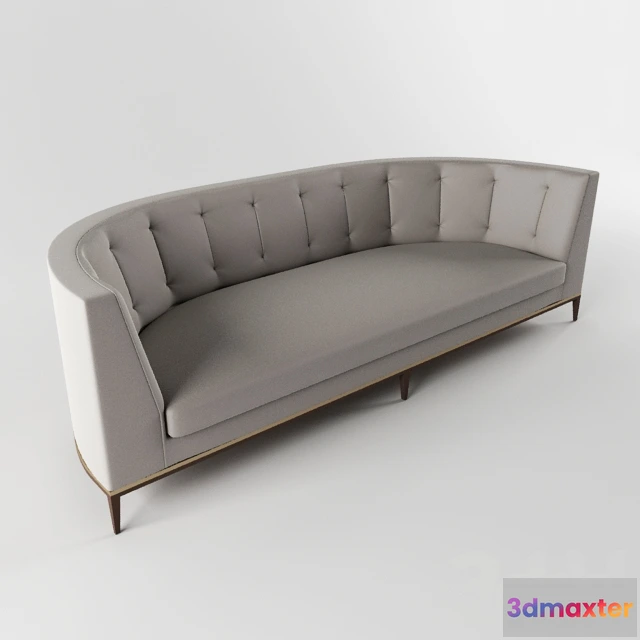 1075816 - Capitone sofa with round back - 209373