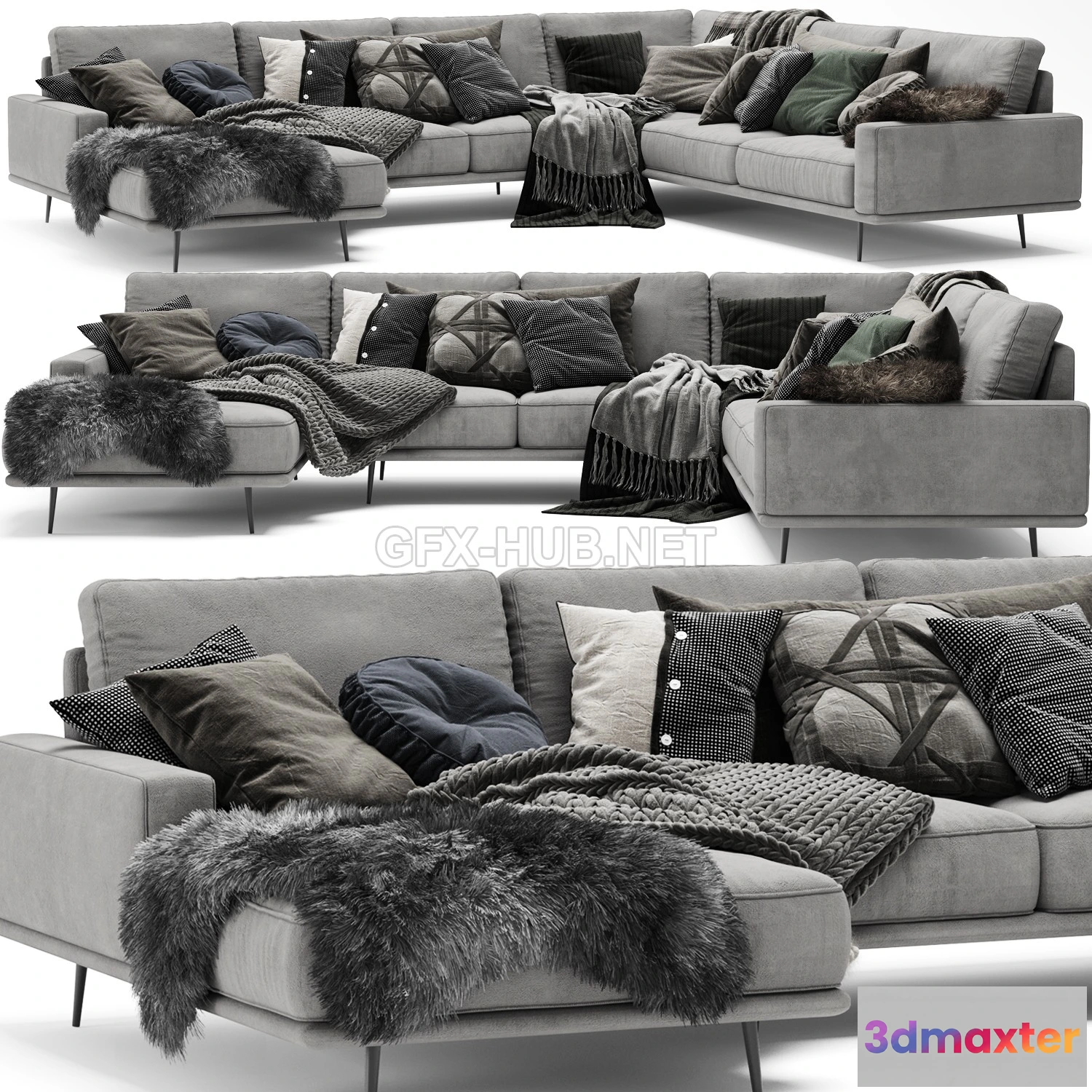 1075896 - Carlton Sofa E by BoConcept - 209453