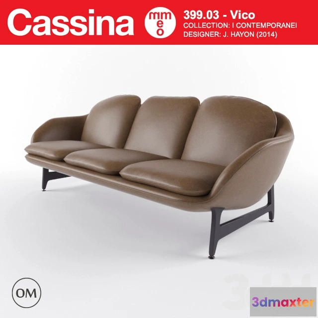 1076146 - Cassina Vico large sofa - 209703