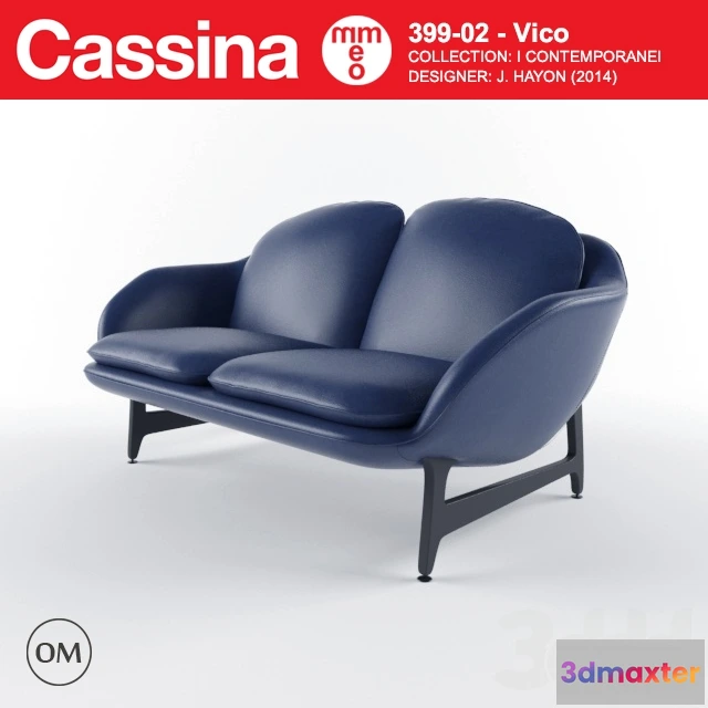 1076148 - Cassina Vico small sofa - 209705