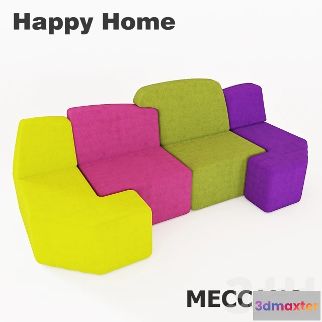 1076826 - Children’s sofa HappyHome MECCANO - 210383
