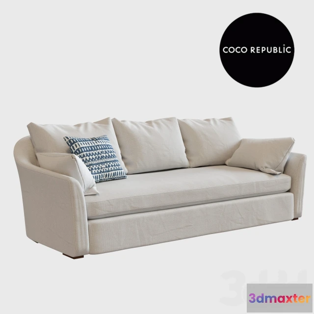 1077390 - COCO REPUBLIC - DUTCH SPLAYED ARM SOFA - 210947