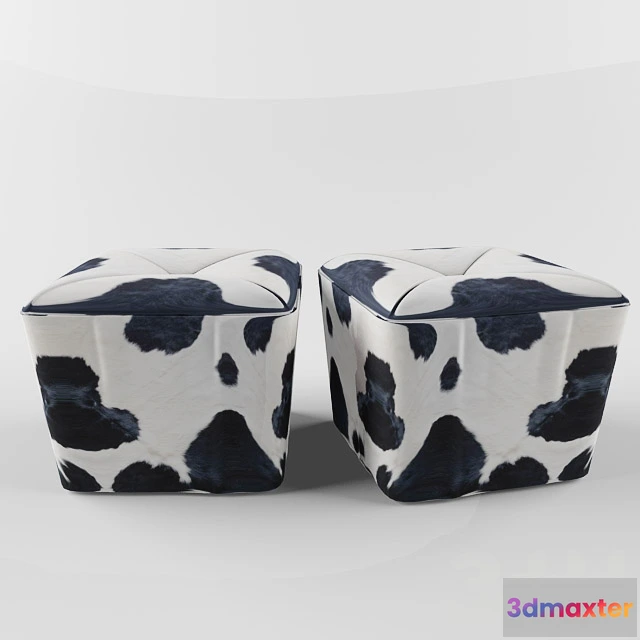 1077910 - Cow Sofa Stool - 211467