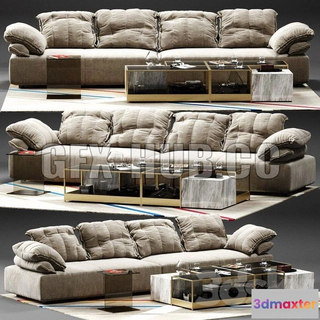 1079192 - Ditre Italia Flick-Flack Sofa 01 - 212749