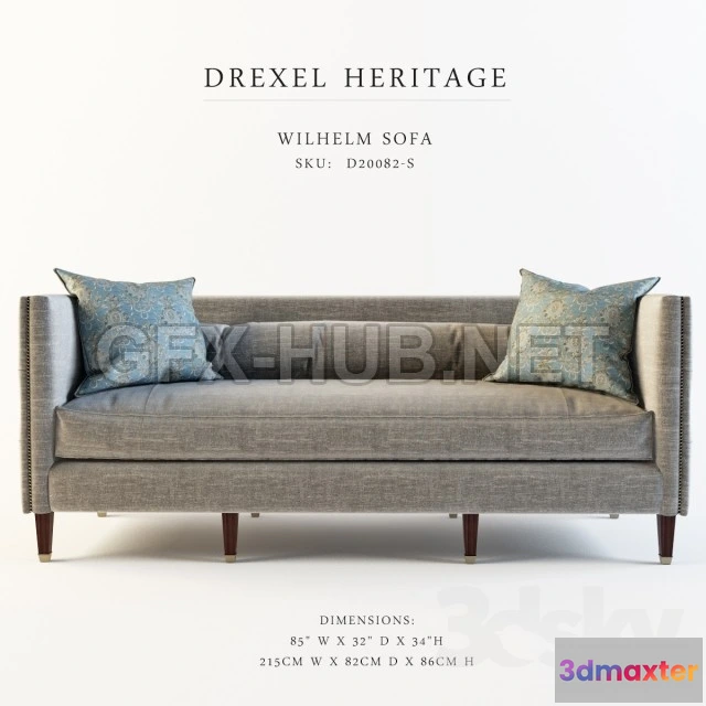 1079552 - Drexel Heritage Wilhelm Sofa - 213109