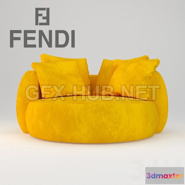 1080656 - Fendi Moony Sofa - 214213