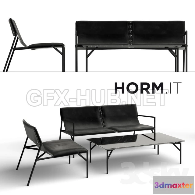 1082950 - HORM.IT Tout le Jour Sofa  Coffee Table - 216507