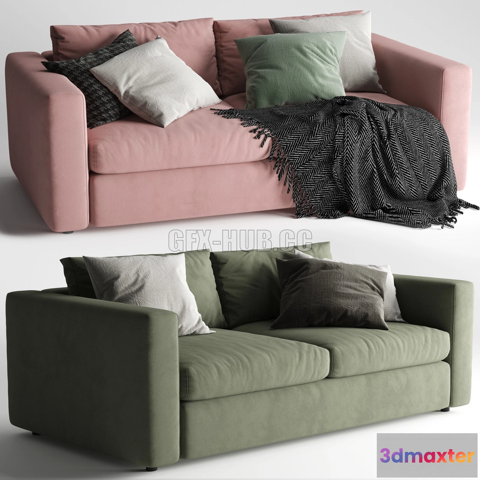 1083418 - Ikea Vimle Sofa 2 Seats - 216975