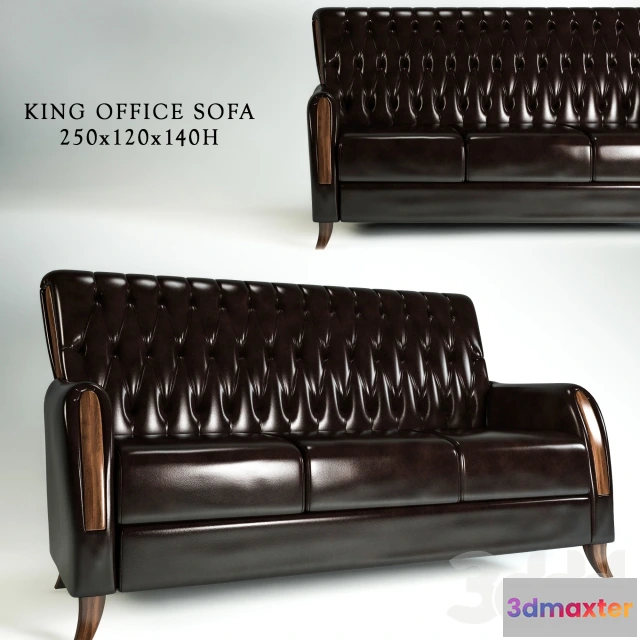 1084272 - King Office Sofa - 217829