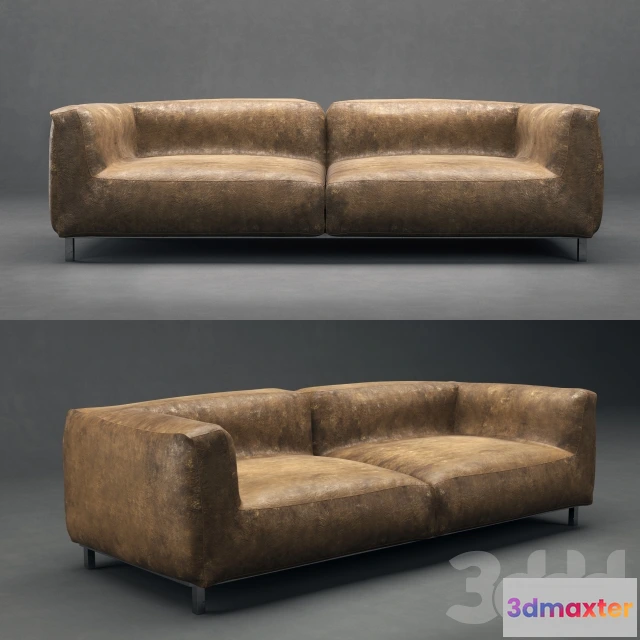 1085170 - Leather sofa MEXO - 218727